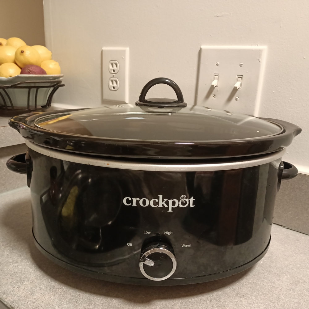 Crock-Pot Black Slow Cooker